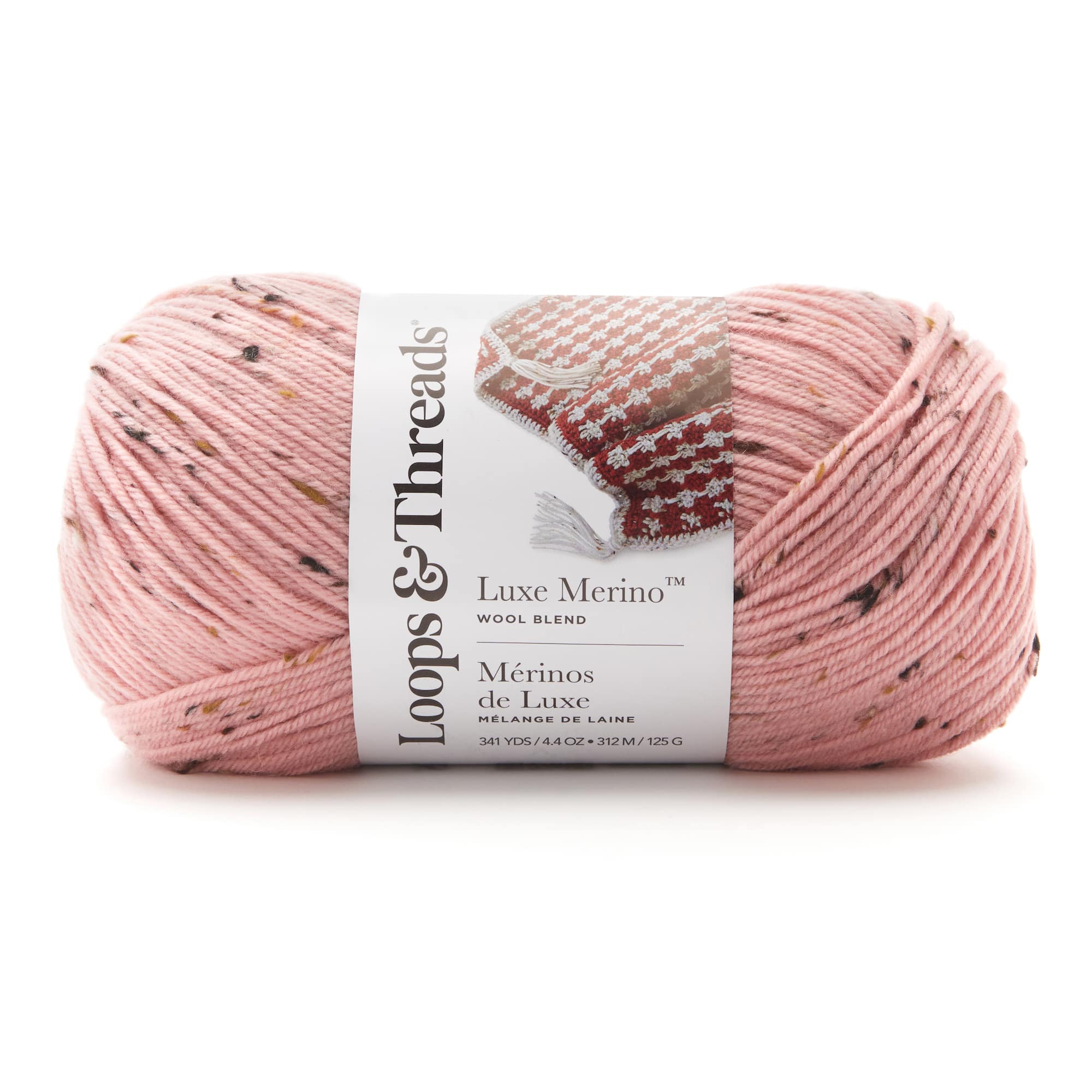 6 Pack: Luxe Merino™ Tweed Yarn by Loops & Threads